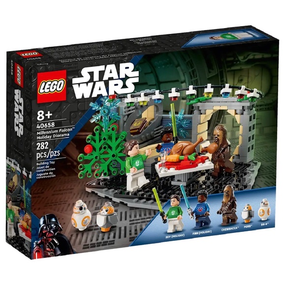 LEGO 40658 Star Wars Millennium Falcon Holiday Diorama New Sealed Christmas Set - Picture 10 of 12